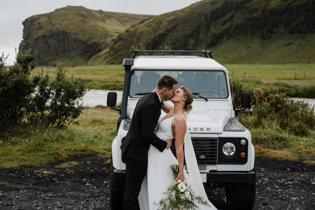 Adventure elopement in Iceland