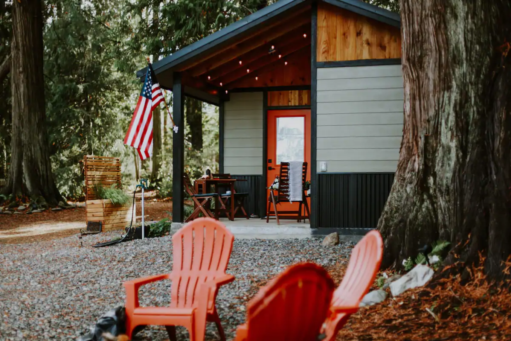 Cabin Airbnb Olympic National Park 