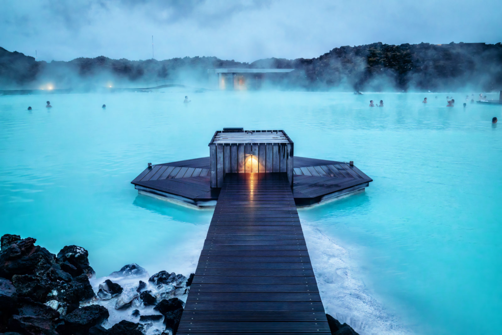 blue lagoon in Iceland